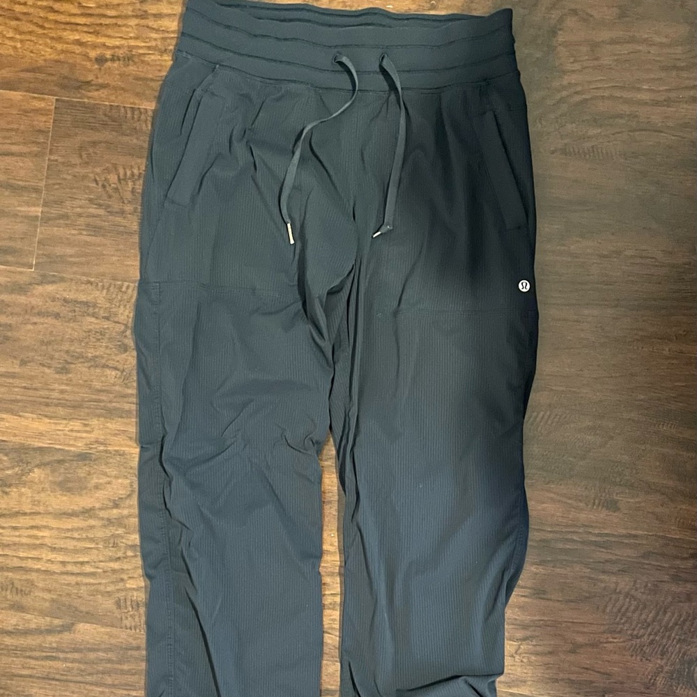 Lululemon dance studio pants  (lined) - true navy - size 8